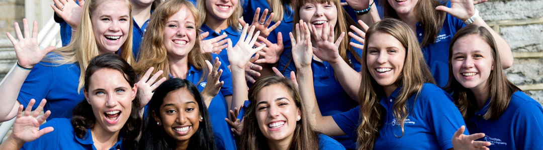 smiling students
