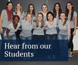 Hear from our students