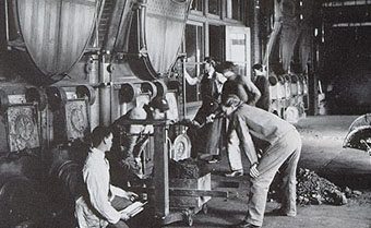 Historical Photo of Coal Boilers