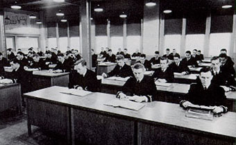 Historical Image of Students in Classroom