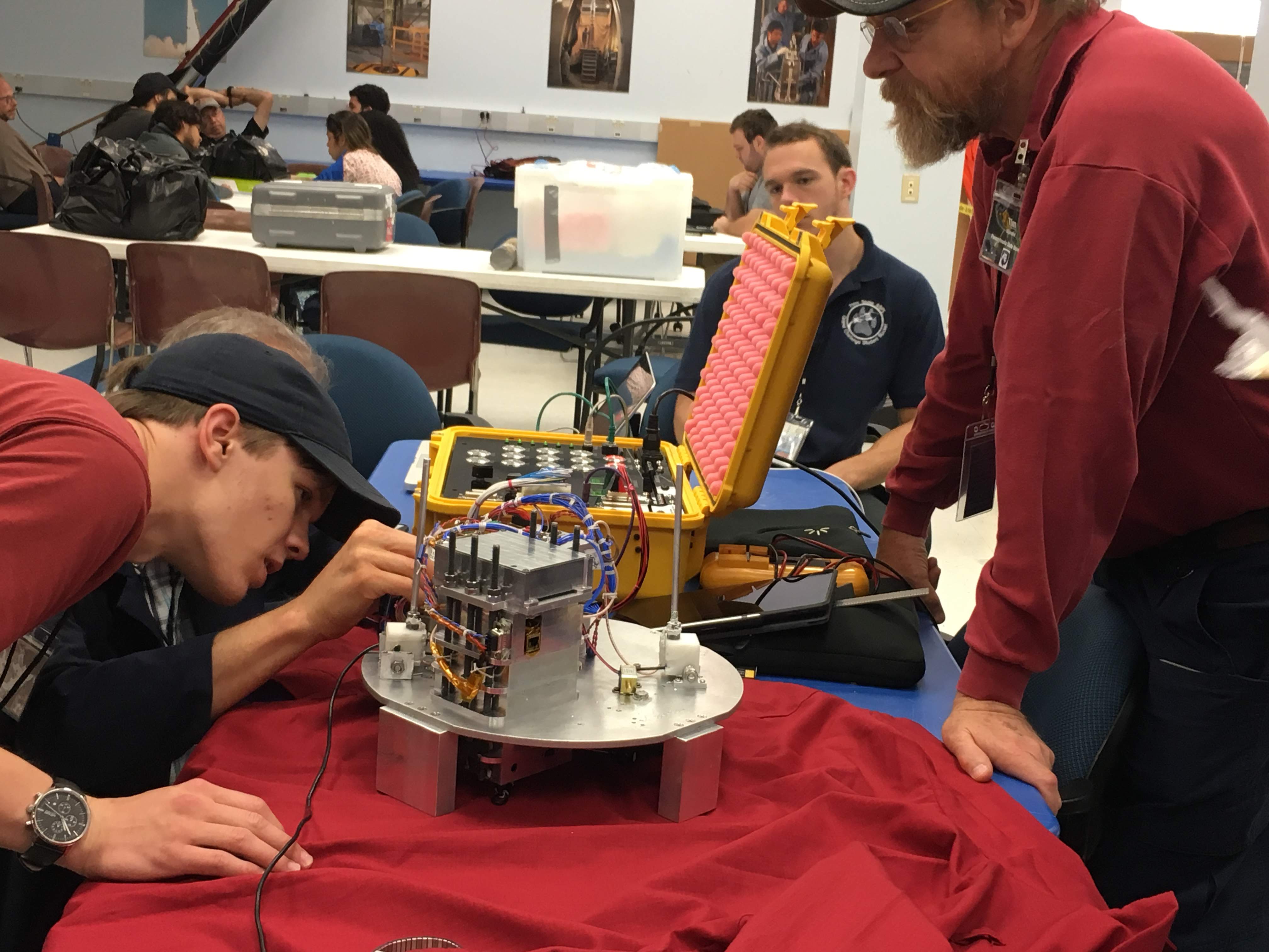 The 2018 Student Space Laboratory Program structural team. 