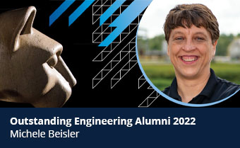 Michele Beisler was named a 2022 Outstanding Engineering Alumni