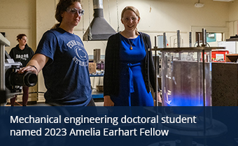 Mechanical engineering doctoral student named 2023 Amelia Earhart Fellow