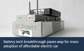 Battery tech breakthrough paves way for mass adoption of affordable electric car