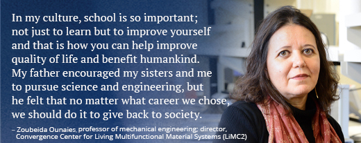 faculty member, quote about diversity and inclusion